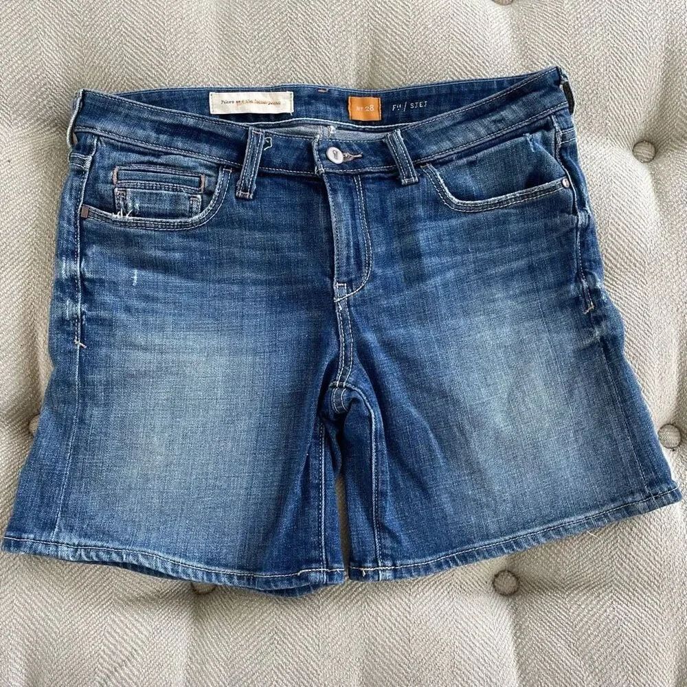 Anthropologie Pilcro Denim Shorts Jeans 7” Inseam 28